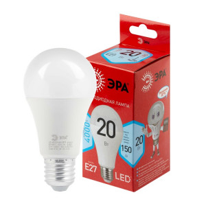 Лампа светодиодная RED LINE LED A65-20W-840-E27 R 20Вт A65 груша 4000К нейтр. бел. E27 Б0049637
