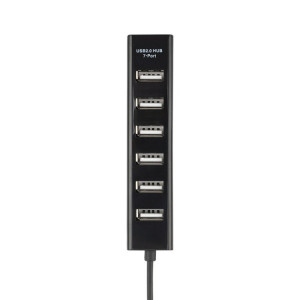 Разветвитель USB на 7 портов черн. 18-4107