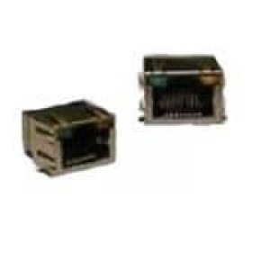 RJCSE-5380-01, Модульные соединители / соединители Ethernet RJ45;8 contacts;sh RA TH;SMT w/out LEDs