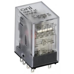 Реле общего назначения OGR-2 4C 24В DC OGR-2-4C-DC24V