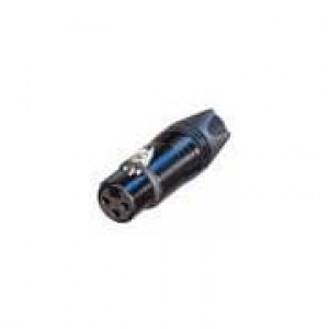 NC3FXX-14-B-D, Разъемы XLR 3P FEMALE CBL CONN 8.5MM OD CABLE