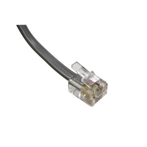 BC-64RS014F, Кабели Ethernet / Сетевые кабели 6P4C RJ11 14FT Rvrs cbl assembly