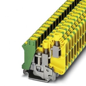 3001433, Клеммные колодки для DIN-рейки UK 10-TWIN-PE