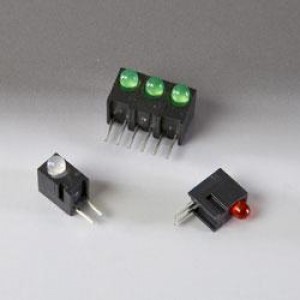 H103CGDL, Светодиодные индикаторы для печатного монтажа LED Assmbly Grn Single Level 565nm