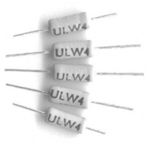ULW2-33RJA25, Резисторы с проволочной обмоткой – сквозное отверстие 2W 33 ohm 5% FUSIBLE