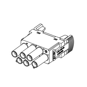 T2111063201-007, Автомобильные разъемы HMN-006-PF HEAVYDUTY RECT SIBAS