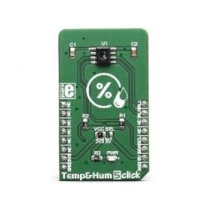 MIKROE-3425, Инструменты разработки температурного датчика Temp&Hum 5 Click