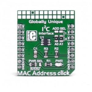 MIKROE-2733, Средства разработки схем безопасности / авторизации MAC Address click