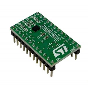 STEVAL-MKI194V1, Инструменты разработки датчика ускорения LSM6DSR adapter board for a standard DIL24 socket STEVAL-MKI194V1