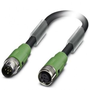 1518449, Кабели для датчиков / Кабели для приводов Pwr cable cable 5 m 5-pos.,PUR/PVC black