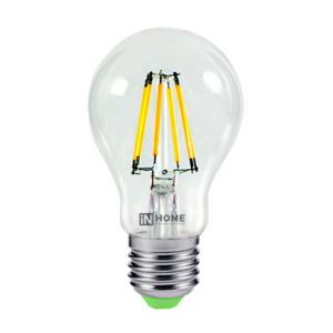 Лампа светодиодная LED-A60-deco 9Вт грушевидная прозрачная 6500К холод. бел. E27 1040лм 230В 4690612026107