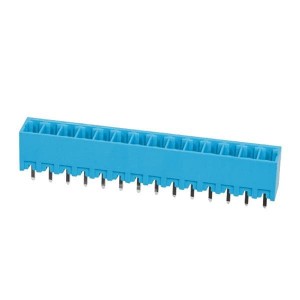 TBP02R2-381-14BE, Съемные клеммные колодки Terminal block, pluggable, 3.81, receptical, 14 pole, blue