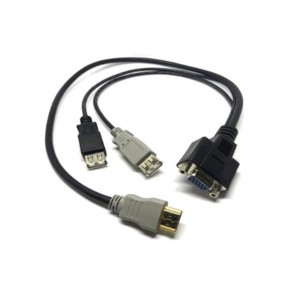 500-196-R-ACC, Компьютерные кабели CABLE AY SPIDER DUO USB LOCAL STD 21.6