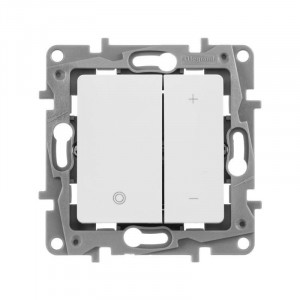 Механизм светорегулятора нажимного СП Etika 400Вт бел. Leg 672218