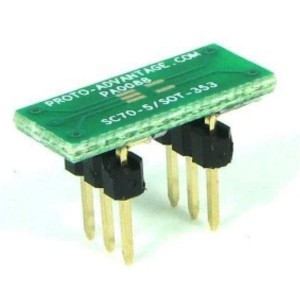 PA0088, Панели и адаптеры SC70-5 to DIP-6 SMT Adapter