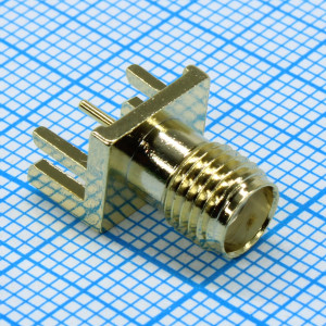 DS1158-03-01SVCWCT, Разъем SMA, поверхностный монтаж