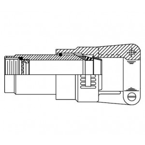 M85049/1712W04, Круговой мил / технические характеристики корпусов разъемов Backshell