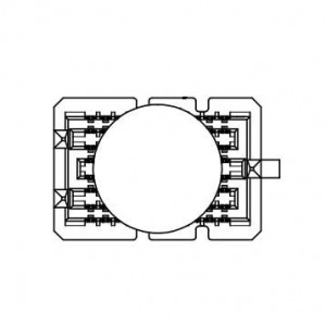 45970-5185, Межплатные и промежуточные соединители SeaRay Plug TIN