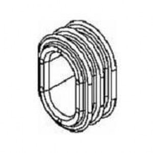 12103067, Автомобильные разъемы GRY CONNECTOR SEAL OVAL SHAPED