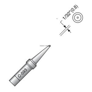 C-593-8, Паяльники SOLDERING TIP-800F