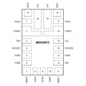 MAX20812AFH+