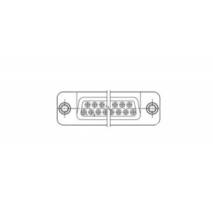 FCE17A15AD293, Адаптеры и переходники D-Sub plug to recpt adpt 15 pin 5600 Pf