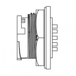 DU-22PMMS-LC7001, Стандартный цилиндрический соединитель 22P Male Pin Lock Solder 2A