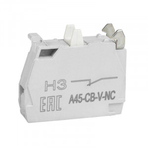 Контактный блок OptiSignal D22 A45-CB-V-NC 1НЗ винтовой зажим ZBE102 (100шт) 332201