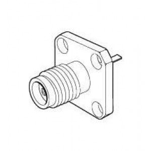 73251-0270, РЧ соединители / Коаксиальные соединители SMA JACK TAB TERMINA TAB TERMINAL.4 HOLES