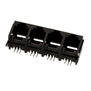 615024143921, Модульные соединители / соединители Ethernet WR-COM Modular Jack Horztl 1.5A