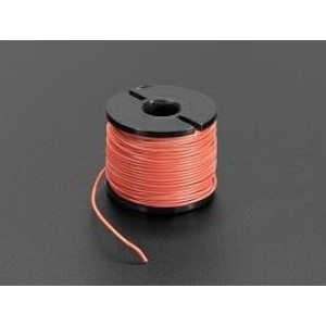 3165, Принадлежности Adafruit  Silicone Cover Stranded-Core Wire - 50ft 30AWG Red