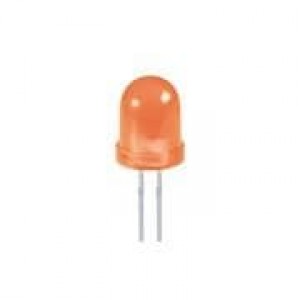 WP793ED, Стандартные светодиоды - Сквозного монтажа Orange 625nm Diffused 100mcd