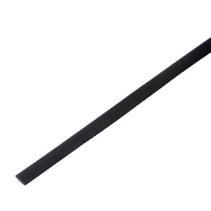 Трубка термоусаживаемая ТУТ 10,0/5,0мм, черная, упаковка 50 шт. по 1м, 55-1006