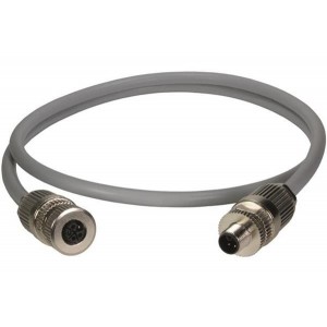 2133A7A8523050, Кабели для датчиков / Кабели для приводов M12 L-cd 4+PE Fml-ml 16AWG PVC grey, 5.0m