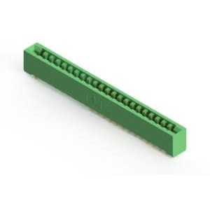 307-044-520-201, Стандартные краевые разъемы 44P DL .156 X .200 GREEN LO PRO