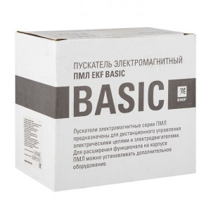 Пускатель электромагнитный серии ПМЛ-3160М 50А 400В asic pml-s-50-400-basic