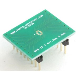 IPC0039, Панели и адаптеры QFN-16 to DIP-16 SMT Adapter