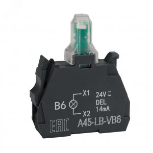 Световой блок OptiSignal D22 A45-LB-VB6 синий 24VACDC ZBVB6 332205