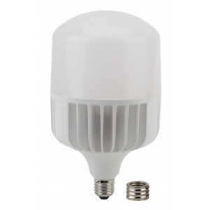 Лампа светодиодная высокомощная STD LED POWER T140-85W-4000-E27/E40 85Вт T140 колокол 4000К нейтр. бел. E27/E40 (переходник в компл.) 6800лм Б0032087