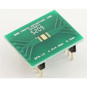 IPC0071, Панели и адаптеры DFN-12 to DIP-16 SMT Adapter