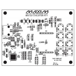 MAX7321EVKIT+, Средства разработки интерфейсов Eval Kit MAX7321 (IA?C Port Expander with 8 Open-Drain I/Os)