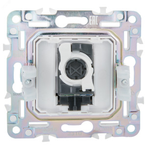 SKANDY Розетка компьютерная RJ45 кат.5E SK-K01G графит IEK SK-K10-1-K53