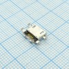 microUSB 5BF2-REV в разрез платы