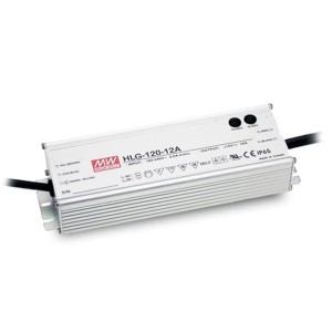 HLG-120H-12, LED Drivers Power Supplies 120W 12V 10A 90-305VAC IP67 Rated