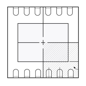 TC8220K6-G, МОП-транзистор 2PR N- & PCH ENHANCE MODE МОП-транзистор