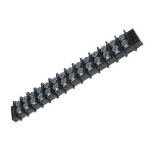 38770-0114, Клеммные колодки с изолирующими перегородками .375 LOW PROFILE 14P screw terminal dual