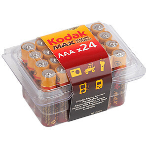 Батарейка MAX LR03-24 plastic box [24 3A PVC] (24/480/34560) СТРОГО КРАТНО 24 шт Б0014326