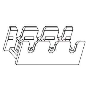 609177003042100, Проводные клеммы и зажимы 3.5-4.25mmDIA WIRE 3WAY WHITE