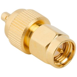 242142, РЧ адаптеры - междусерийные SMA PLUG TO MMCX PLUG ADAPTER