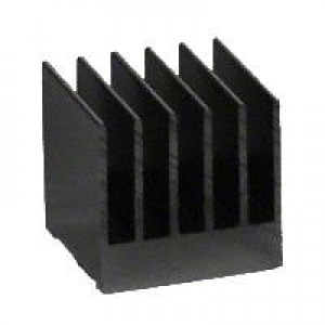 ATS-54150K-C1-R0, Радиаторы BGA Heatsink, High Performance, Double-Sided Thermal Tape, Black-Anodized, 15x15x14.5mm